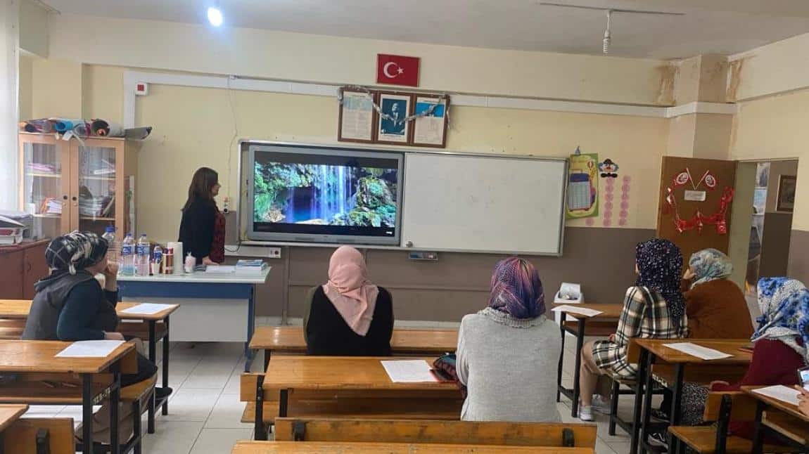 Çevre, Doğa, Sürdürülebilirlik ve Ekolojik Okuryazarlık Konularında Veli Bilgilendirme Çalışmaları Yaptık